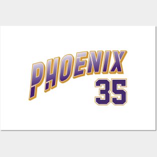 Retro Phoenix Number 35 Posters and Art